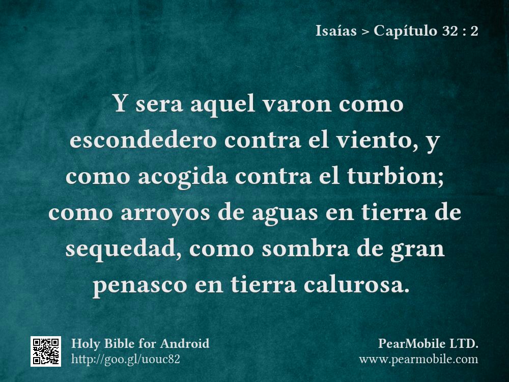 Isaías, Capítulo 32:2